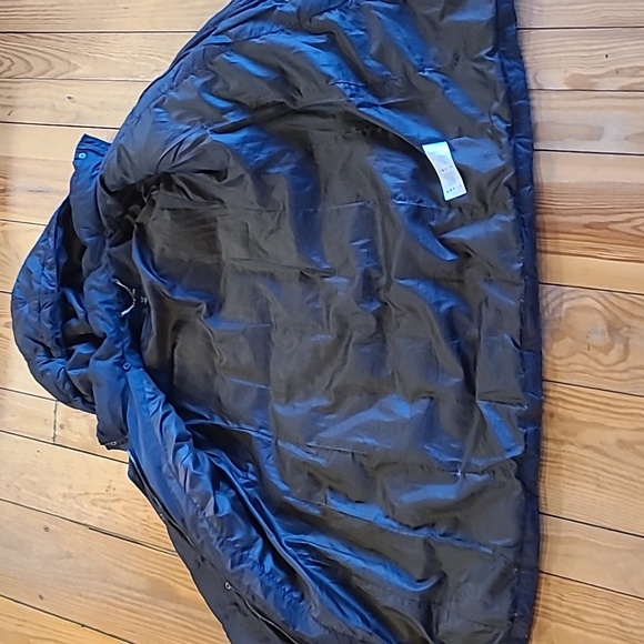 Lands End small women puffer coat with hood - Picture 5 of 8